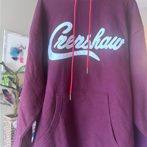 The Marathon Clothing Crenshaw Hoodie Nipsey HussleEmbroidered -New w/out tags